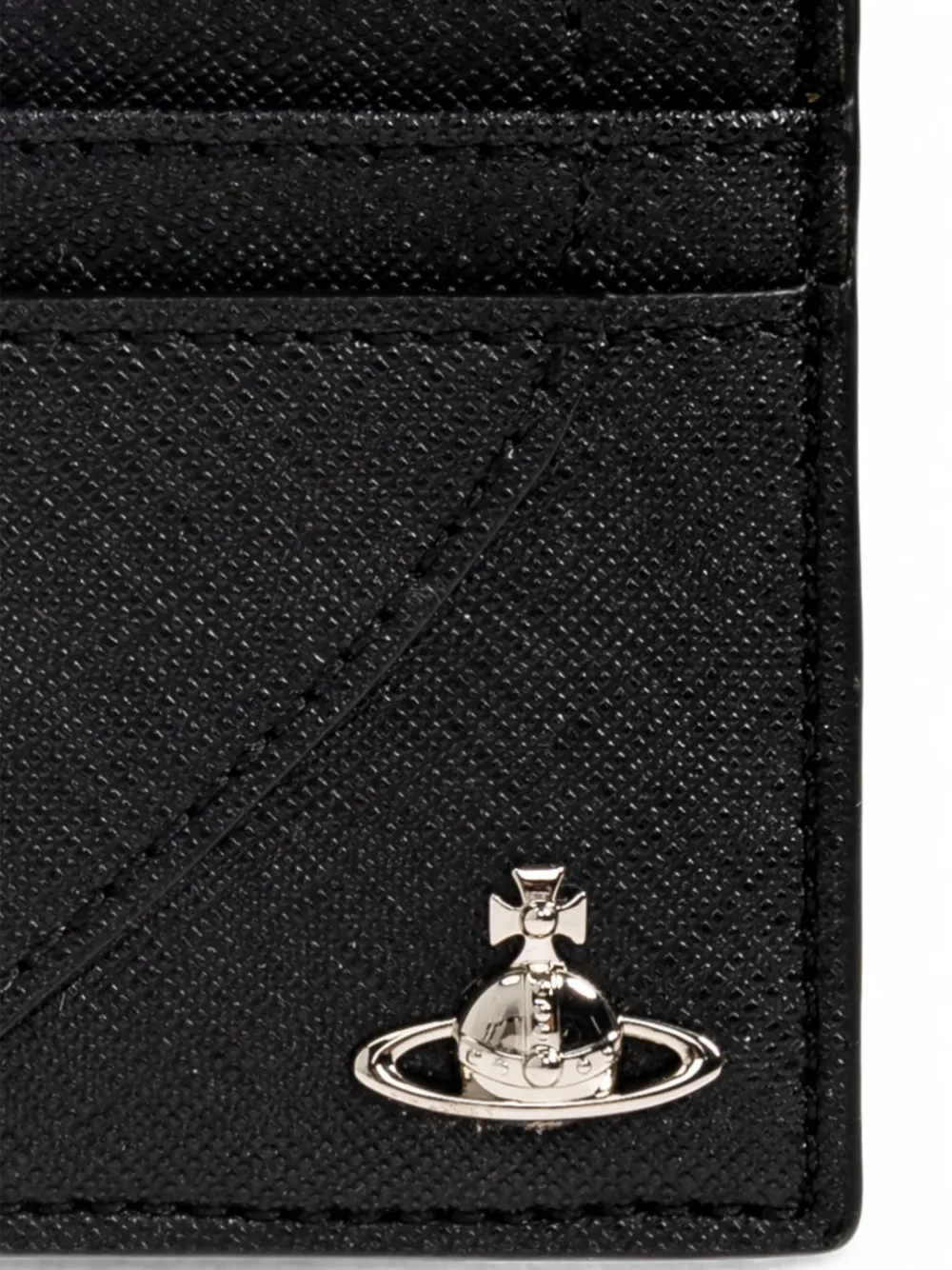Vivienne Westwood Hartvormige Orb pasjeshouder Zwart