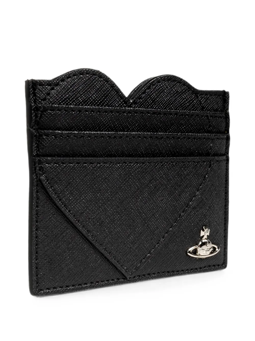 Vivienne Westwood Hartvormige Orb pasjeshouder Zwart
