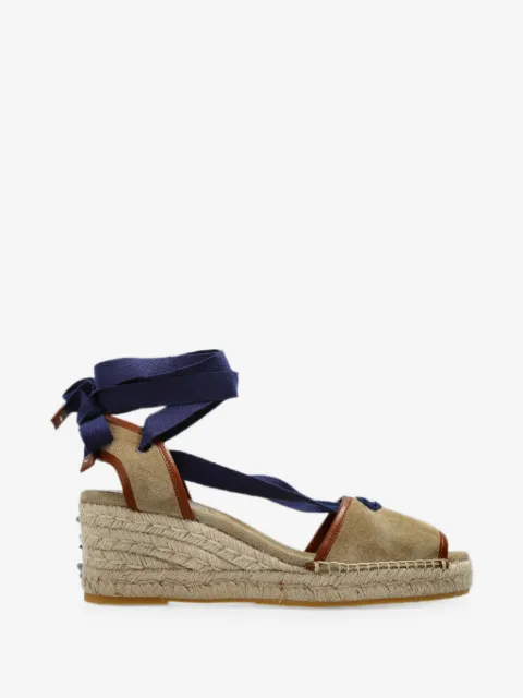 Versace sandales Lola à semelle compensée