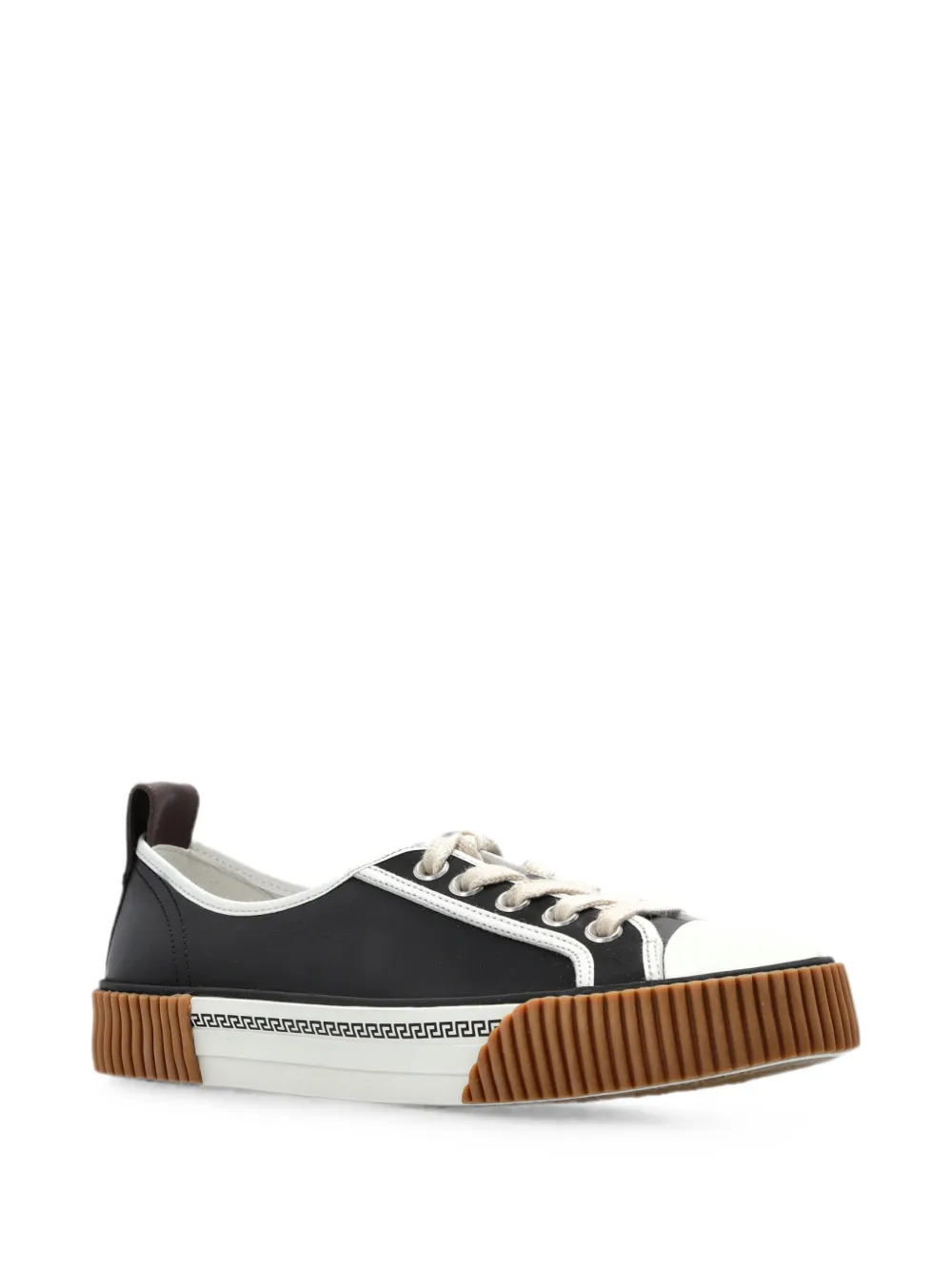 Versace Greca platform sneakers Zwart