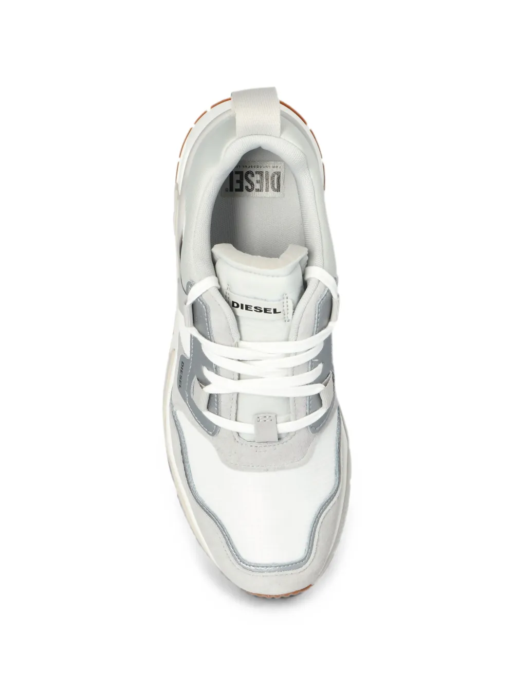 Diesel S-Brentha panelled sneakers Wit