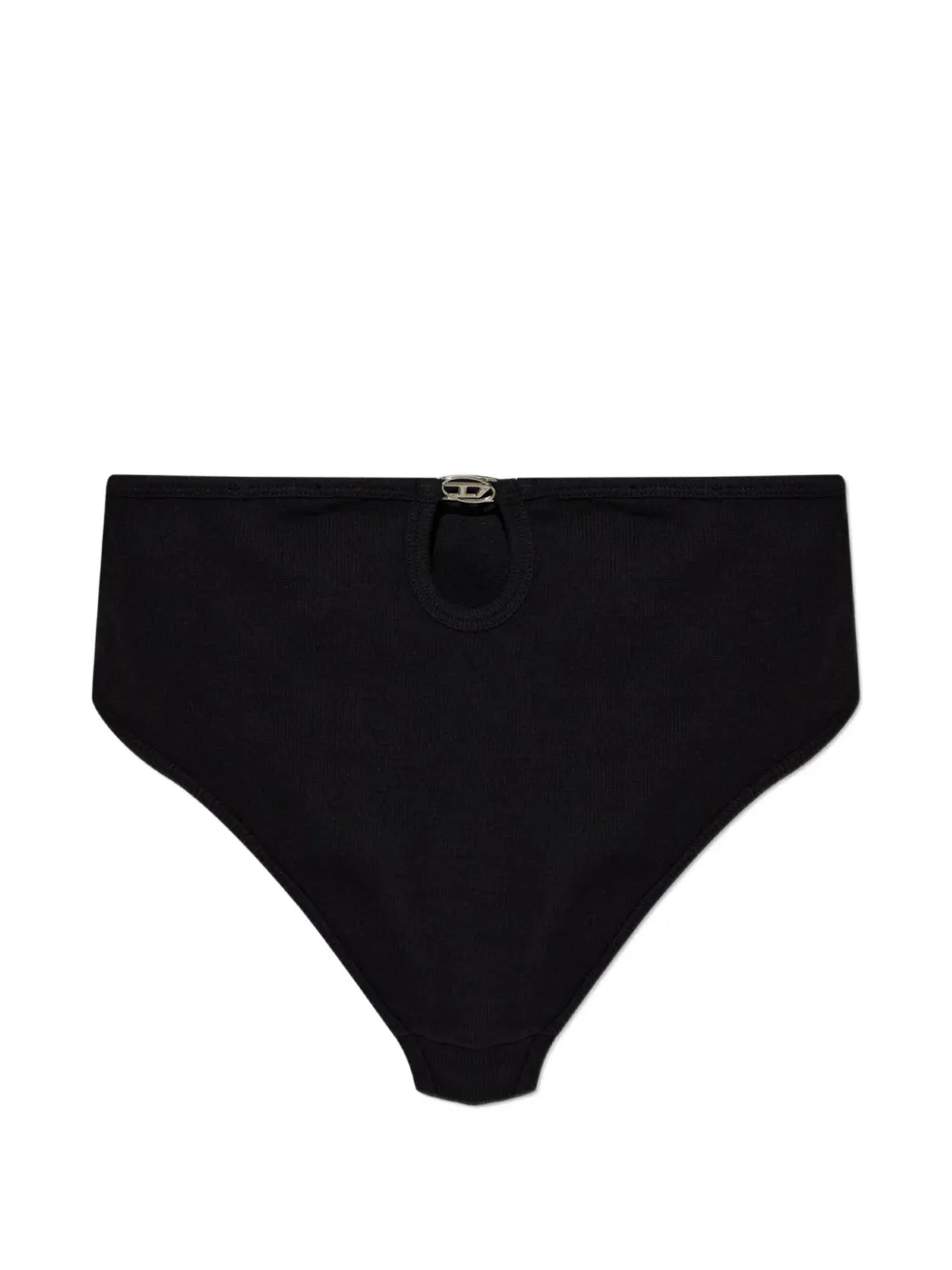Diesel cut-out logo-plaque briefs - Nero