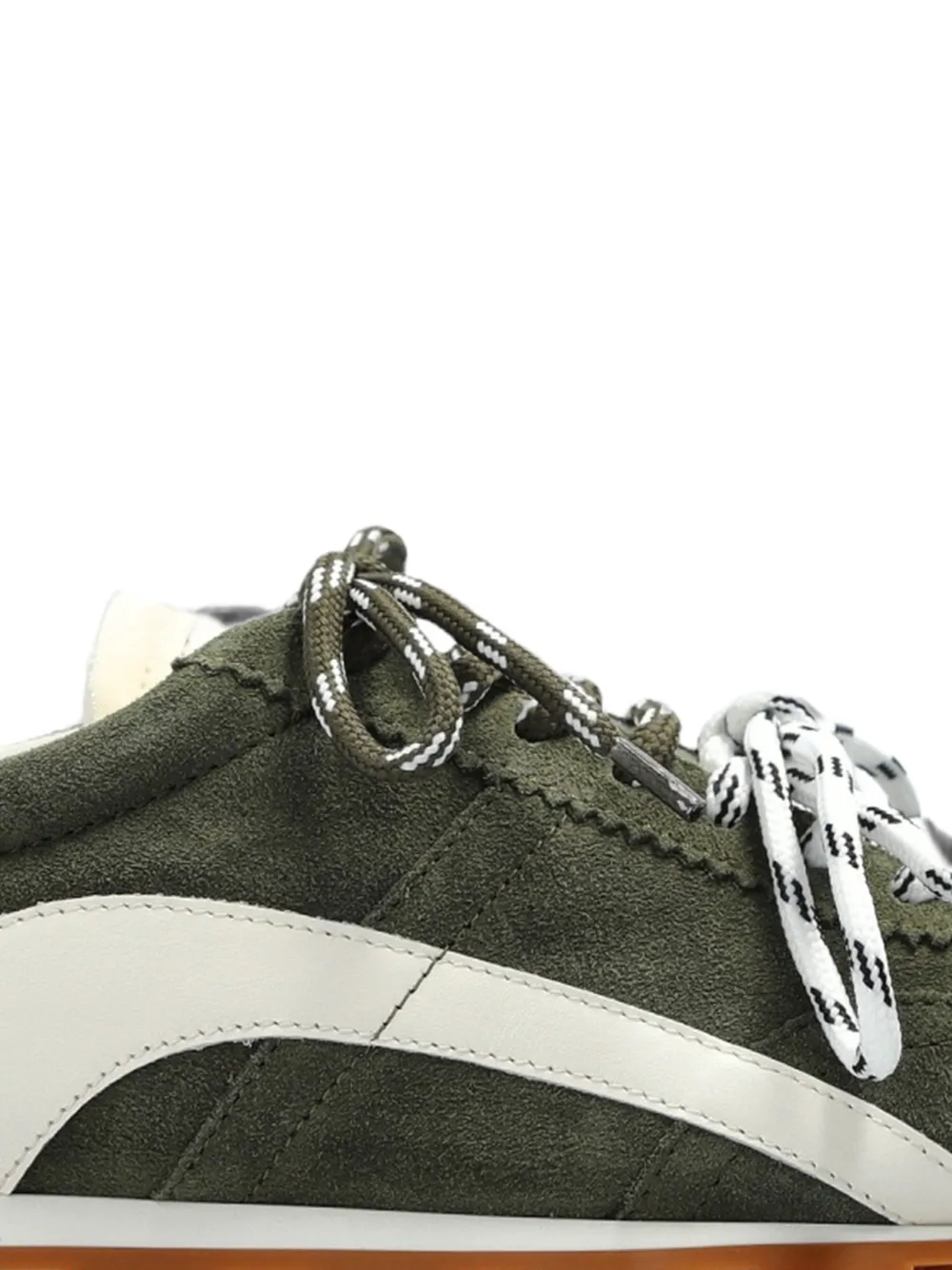 DSQUARED2 DC-642 leren low-top sneakers Groen