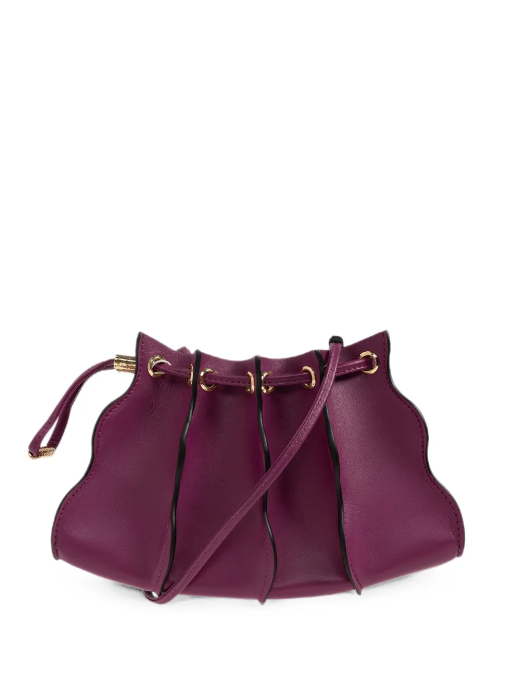 Ulla Johnson Borsa a secchiello Adria piccola - Viola