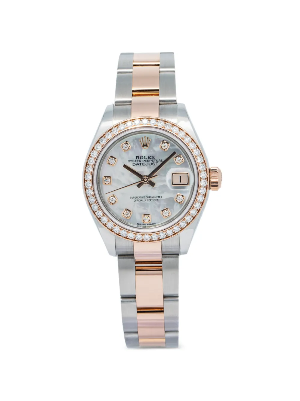 Rolex Datejust diamond 28mm watch - Bianco