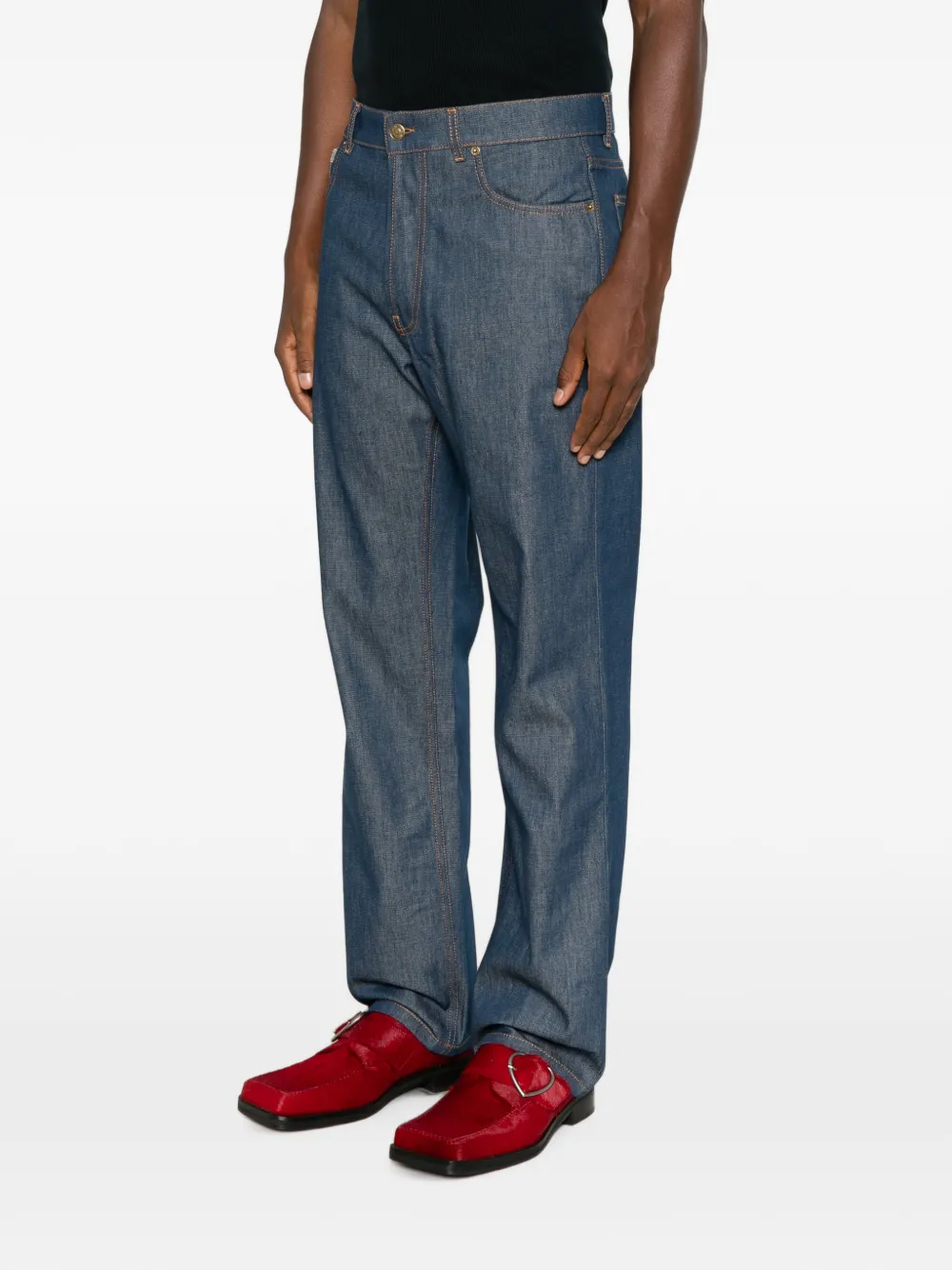Moschino Straight jeans Blauw