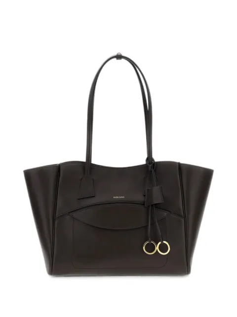 HIDESINS tote de piel con logo estampado