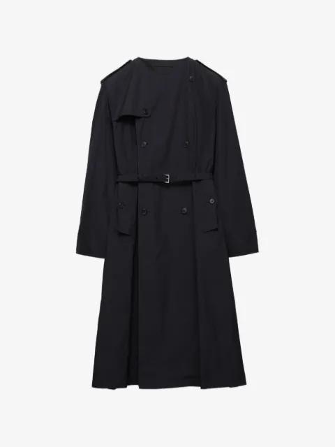 Prada double-breasted belted coat