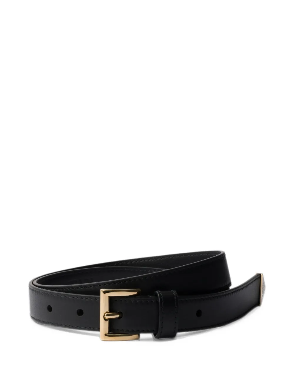 Prada leather belt - Nero
