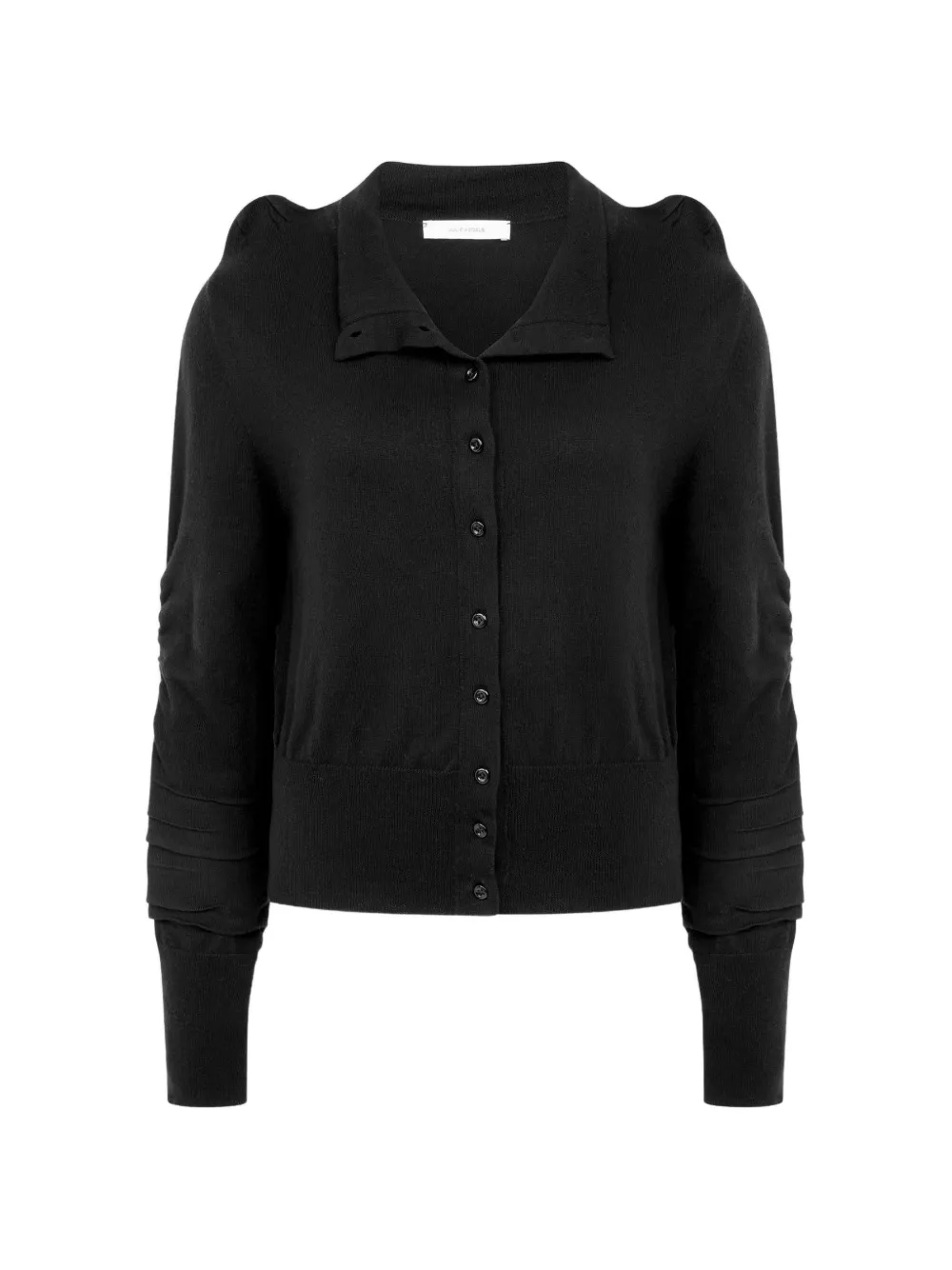 Julie Kegels Kreed pointed-shoulder cardigan - Nero