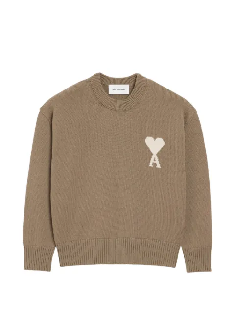 AMI Paris Ami de Coeur long-sleeve sweater