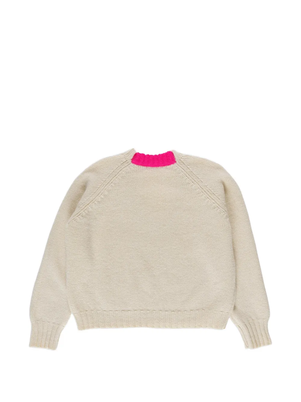 La Fetiche Ruimvallende trui Beige