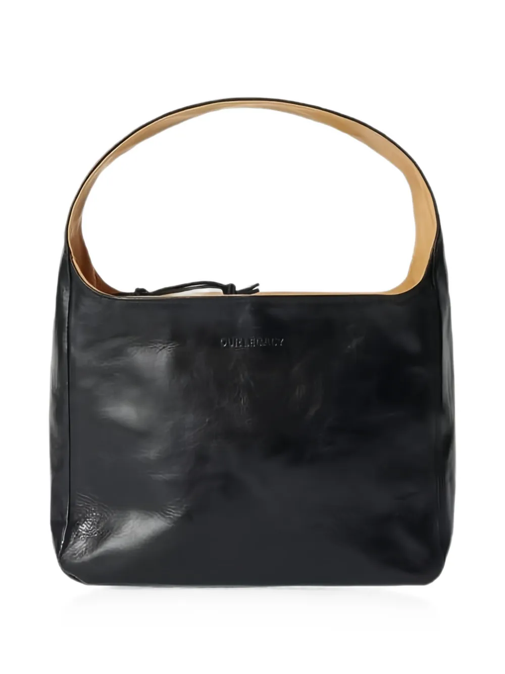 OUR LEGACY Brick leather tote bag - Black