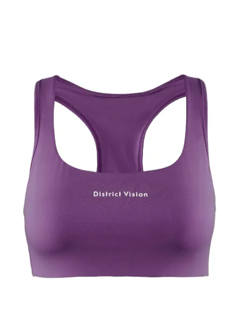 District Vision racerback double-layered bra