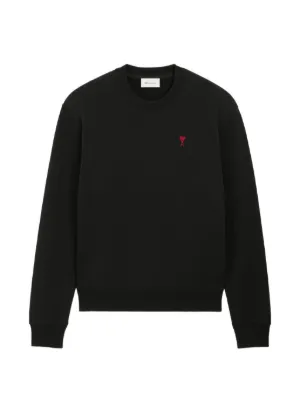 AMI Paris Ami De Coeur セーター | ブラック | FARFETCH JP
