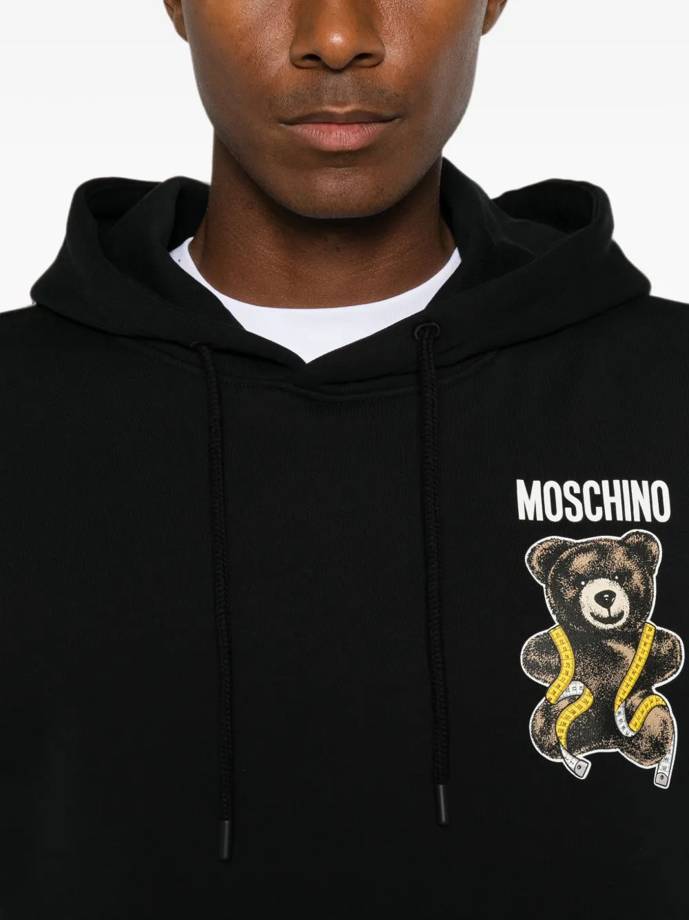 Moschino Teddy Bear hoodie Zwart