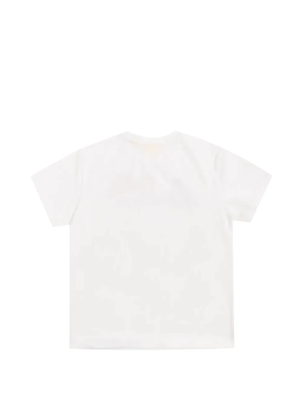 Off-White Kids T-shirt met bloemenprint Wit