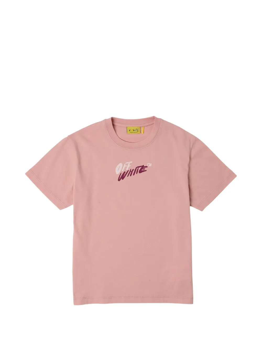 Off-White Kids Arrow crew-neck T-shirt - Rosa
