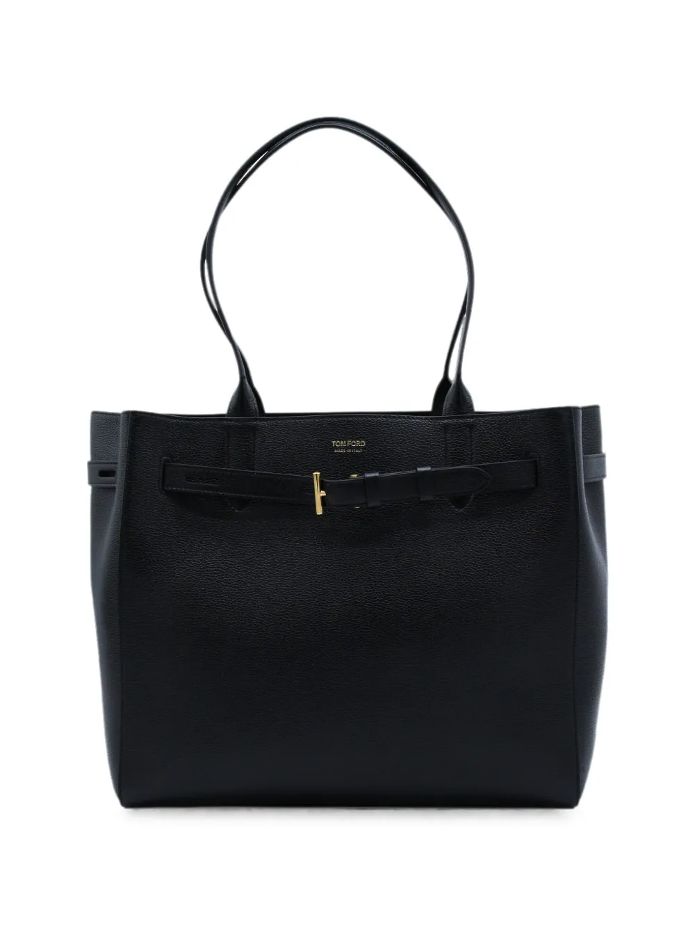 TOM FORD medium Audrey grained leather tote bag - Black