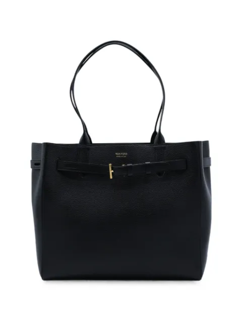 TOM FORD medium Audrey grained leather tote bag