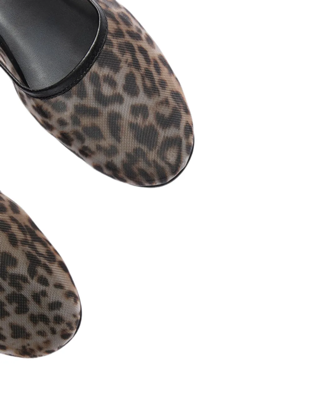 FREDA SALVADOR Laurel leopard-print ballet flats Bruin
