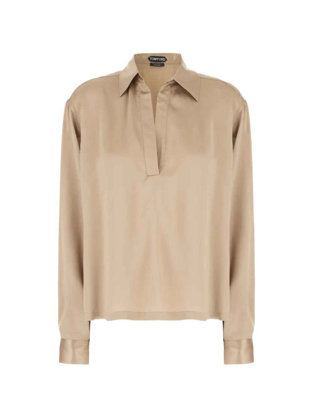 TOM FORD long-sleeve blouse - Toni neutri