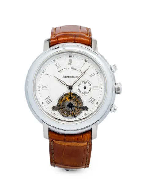 Audemars Piguet pre owned Jules Audemars Tourbillon Chronograph 43mm watch