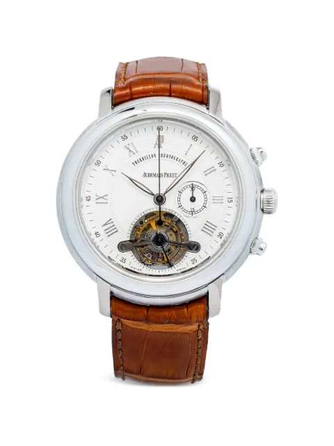 Audemars Piguet pre owned Orologio Jules Audemars Tourbillon Chronograph 43mm