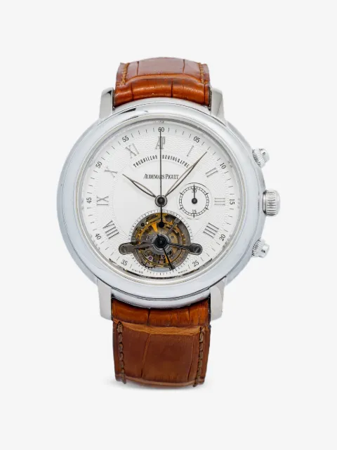 Audemars Piguet pre owned Jules Audemars Tourbillon Chronograph 43mm watch