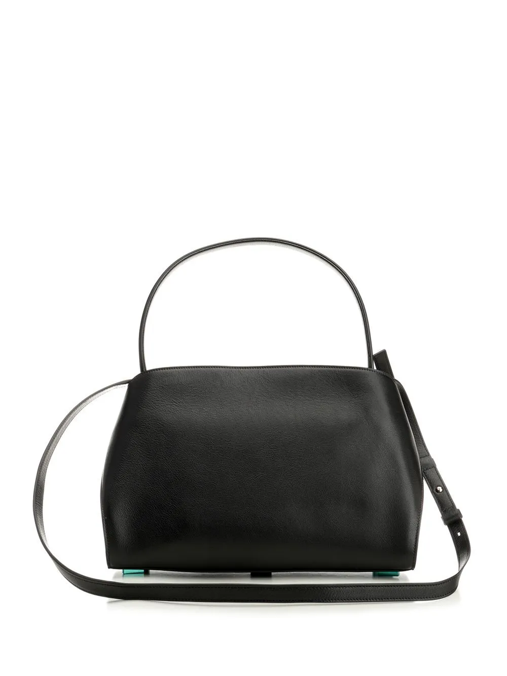 Ferragamo Hug Soft tweekleurige schoudertas Zwart