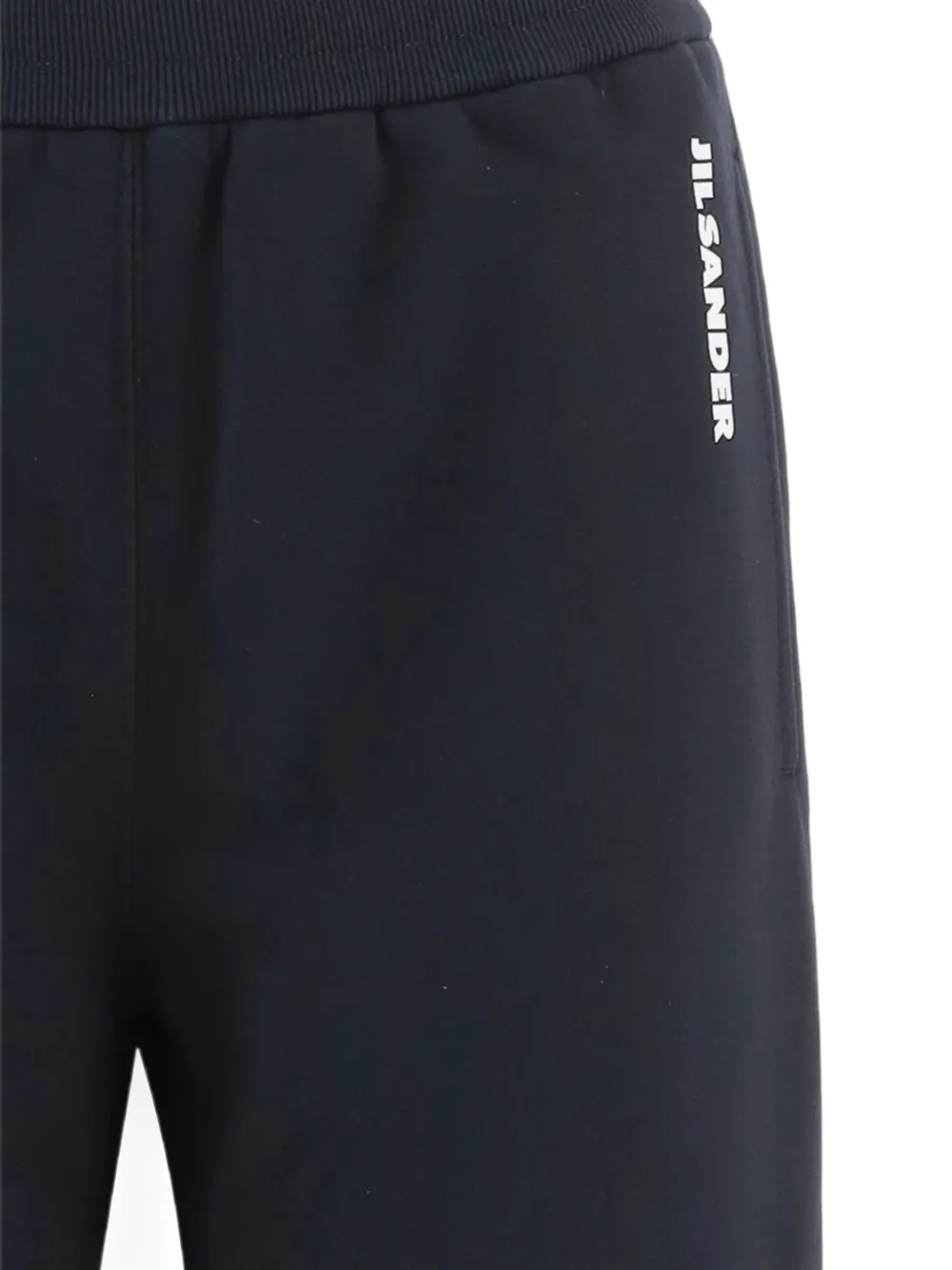 Jil Sander Trainingsbroek met logoprint Blauw