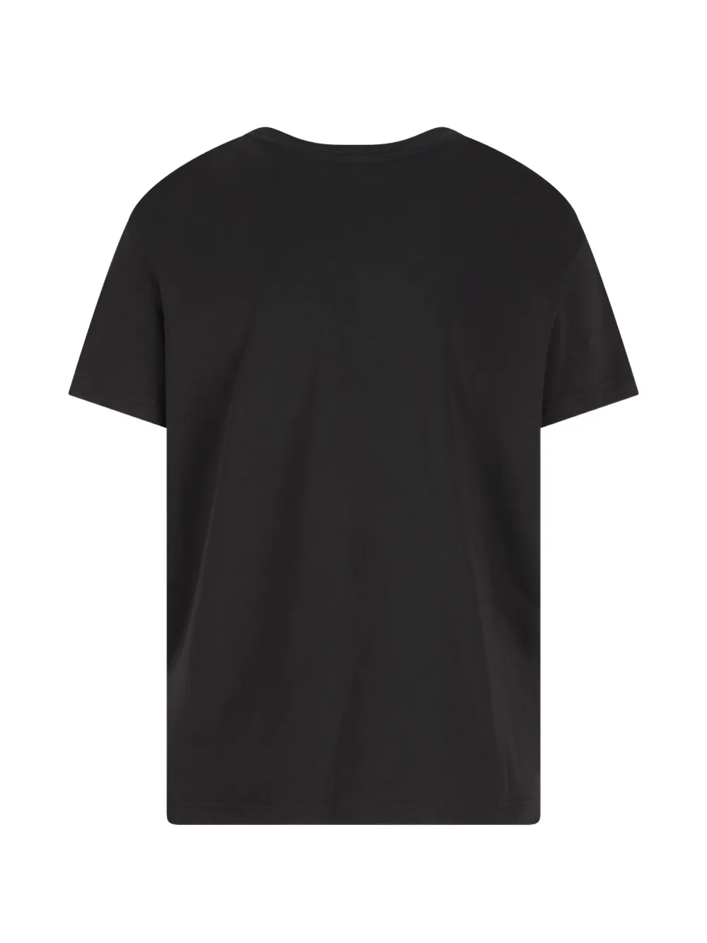 Moncler T-shirt met geborduurd logo Zwart