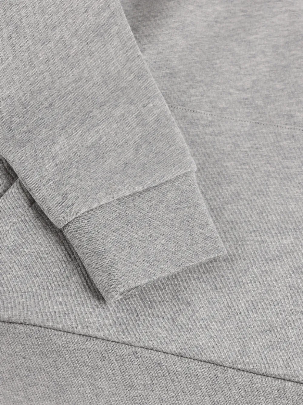 Moncler Enfant Hoodie met logoprint Grijs