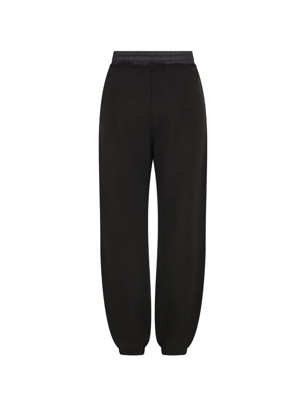 Moncler logo-embroidered track pants Zwart
