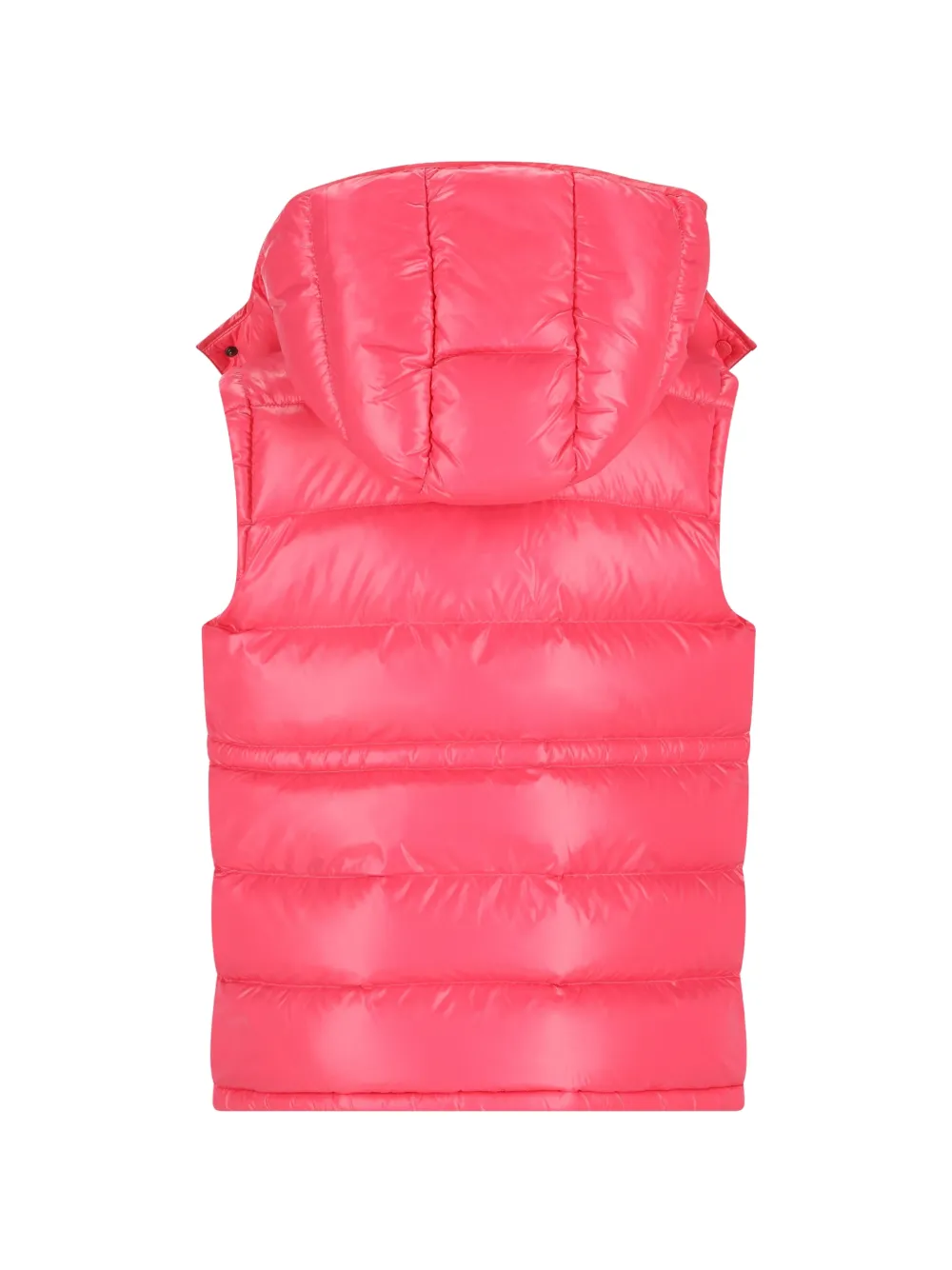 Moncler Enfant Bodywarmer met capuchon Roze