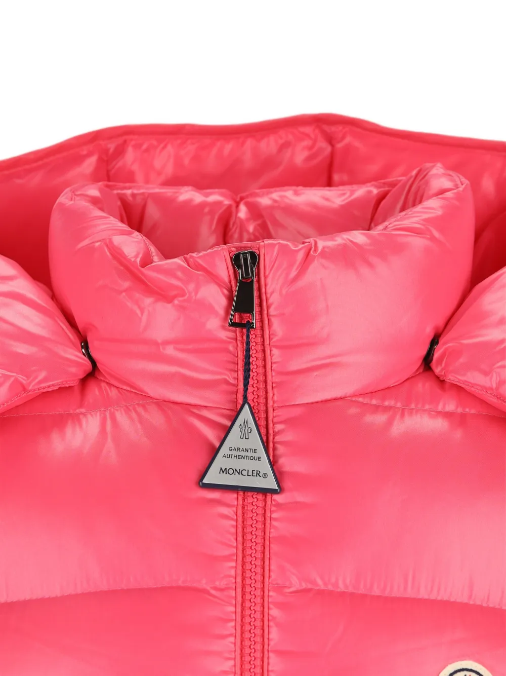 Moncler Enfant Bodywarmer met capuchon Roze