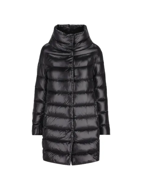 Herno quilted high-neck coat