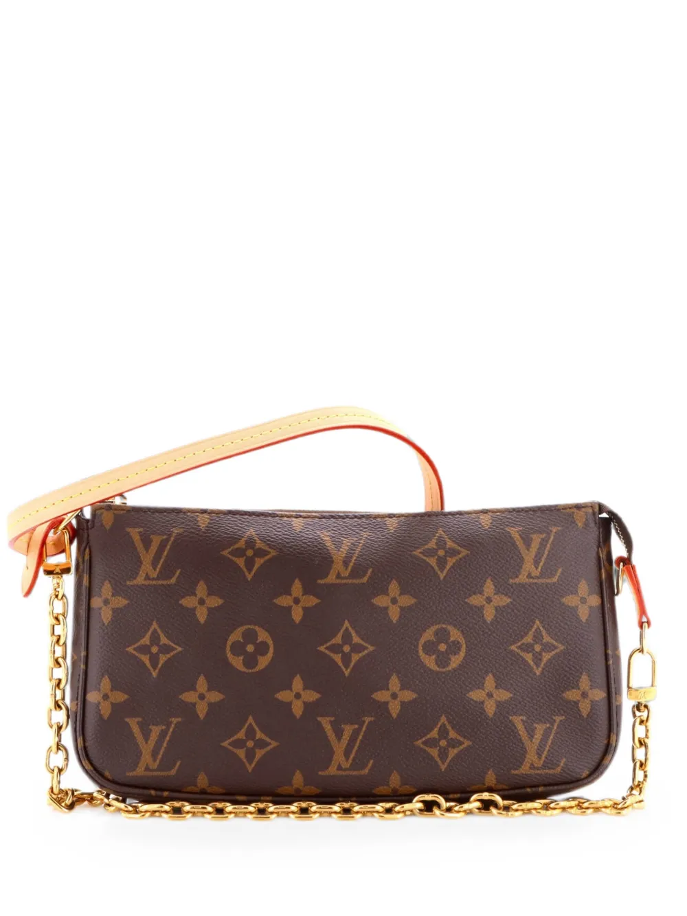 Louis Vuitton Pre-Owned Chain Pochette Accessoires NM Monogram Canvas shoulder bag - Brown