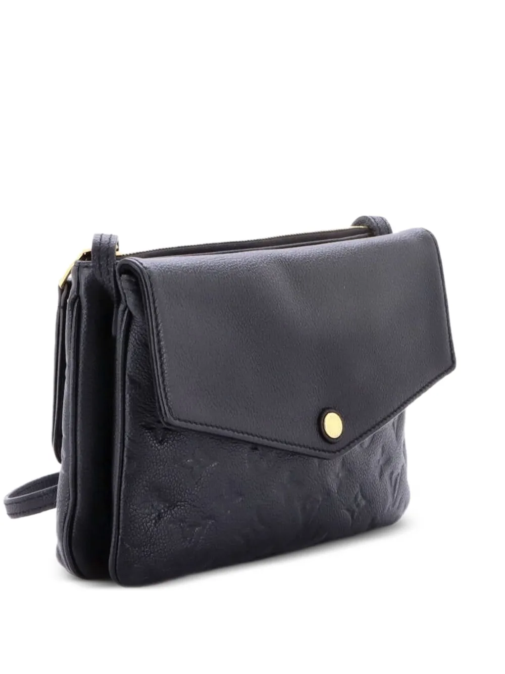 Louis Vuitton Pre-Owned Junot Monogramm Empreinte Umhängetasche - Schwarz