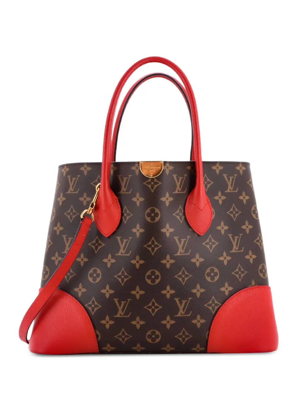 Louis Vuitton Pre-Owned Flandrin Handbag Monogram Canvas and Leather tote bag - Braun