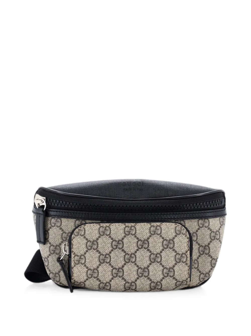 Gucci Pre-Owned Mittelgroße Eden Gürteltasche mit GG-Beschichtung - Schwarz