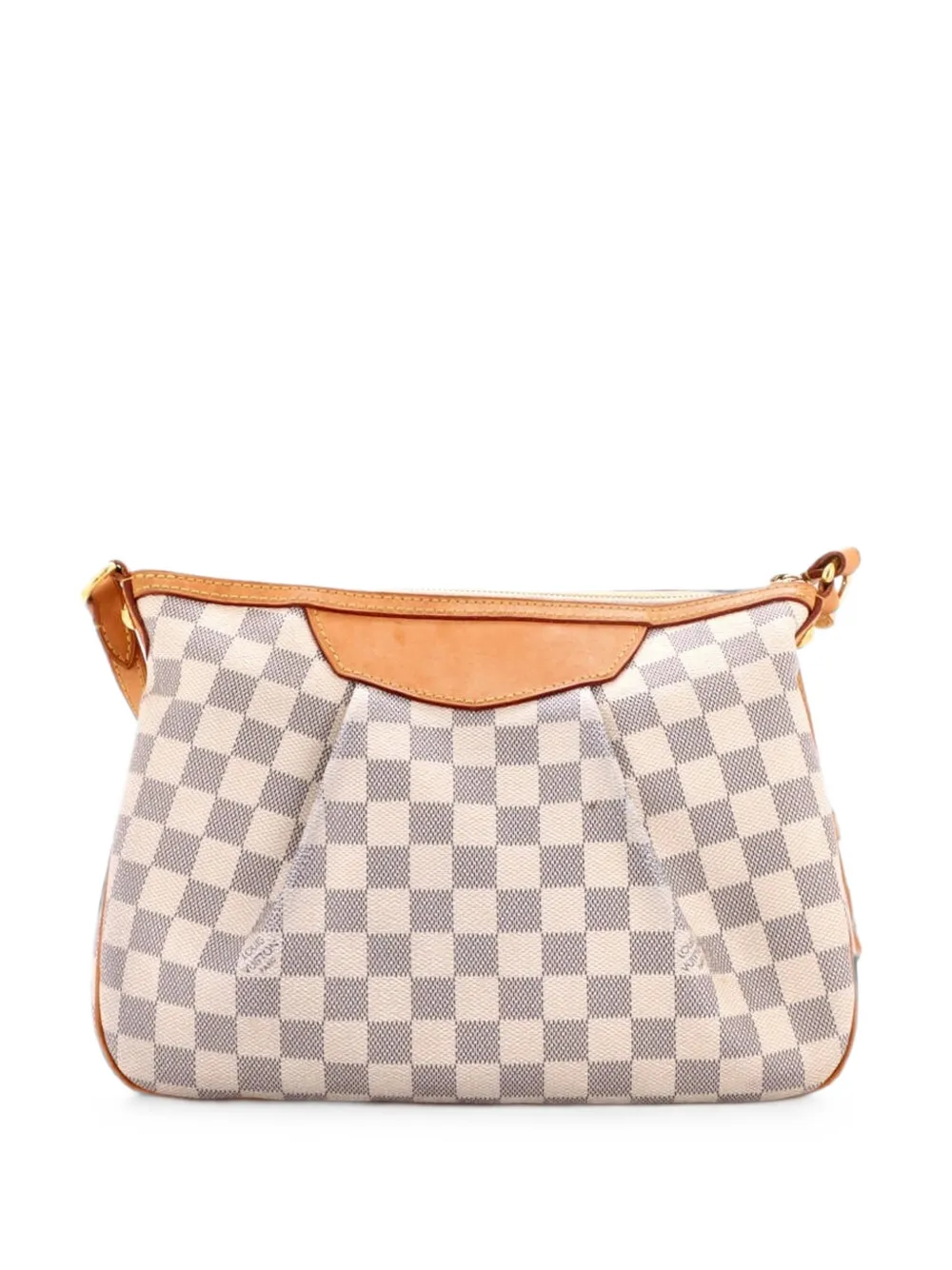 Louis Vuitton Pre-Owned Siracusa Handbag Damier PM crossbody bag - White
