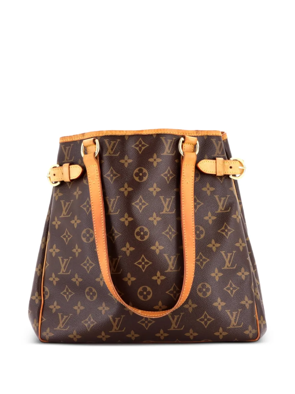 Louis Vuitton Pre-Owned Borsa tote Batignolles verticale in tela con monogramma - Marrone
