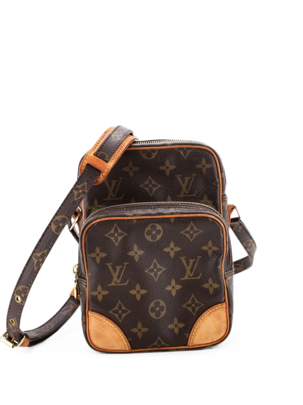 Louis Vuitton Pre-Owned Amazone Canvas-Umhängetasche - Braun