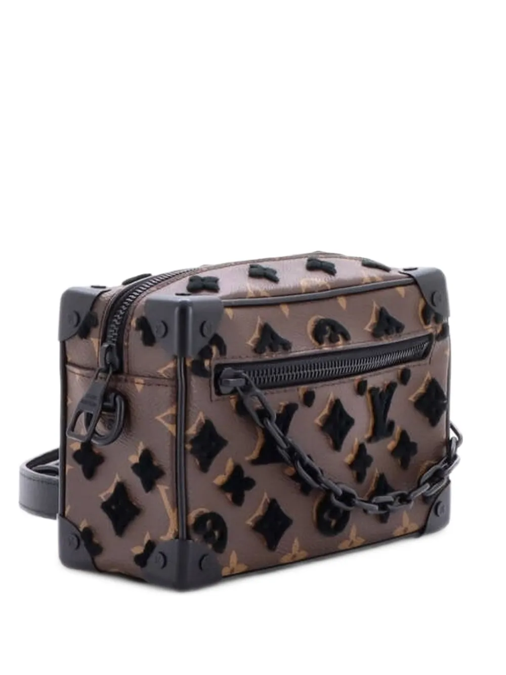 Louis Vuitton Pre-Owned Borsa a tracolla con monogramma - Nero