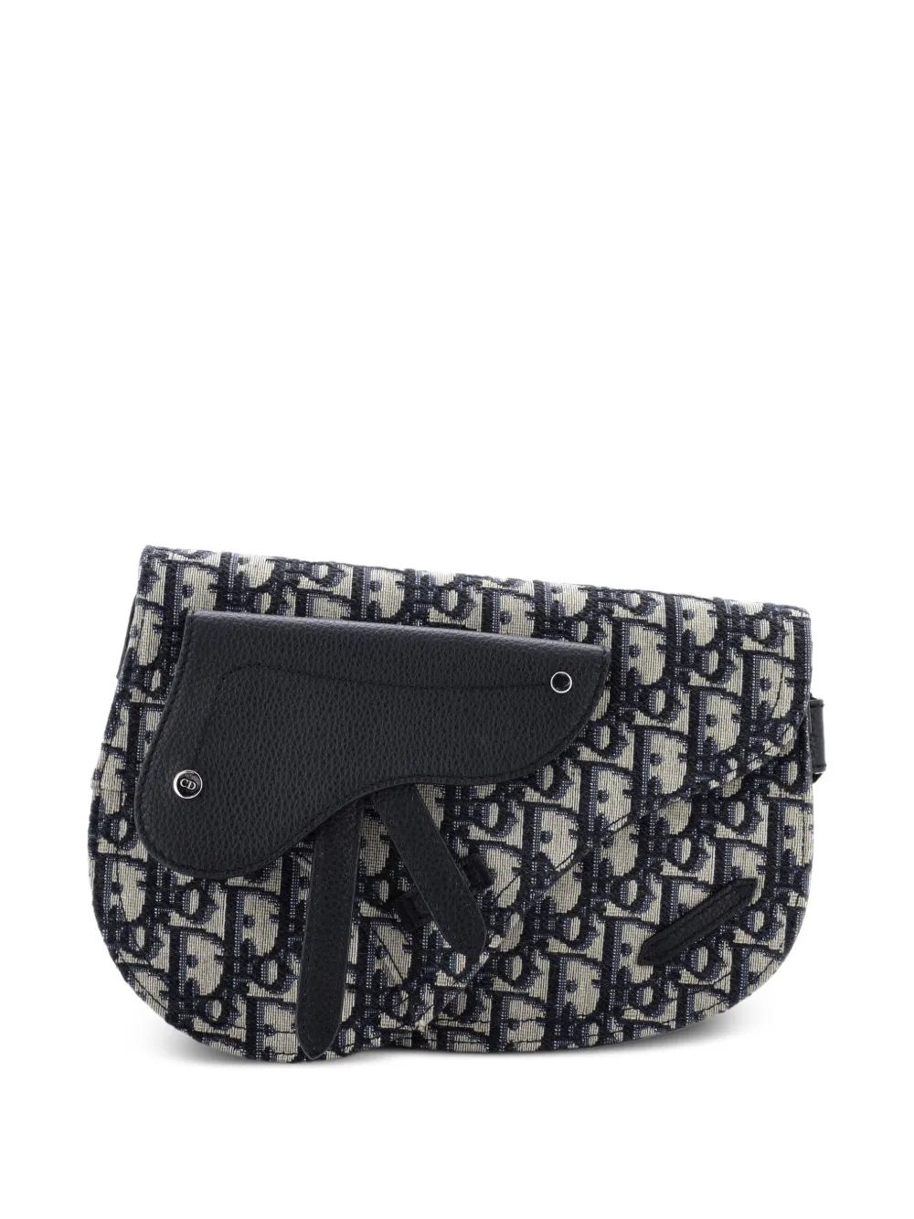 Christian Dior Pre-Owned Saddle Messenger Pouch Oblique Canvas crossbody bag - Blue