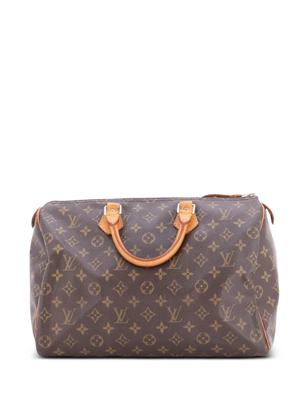 Louis Vuitton Pre-Owned Speedy Handbag Monogram Canvas 35 satchel - Brown
