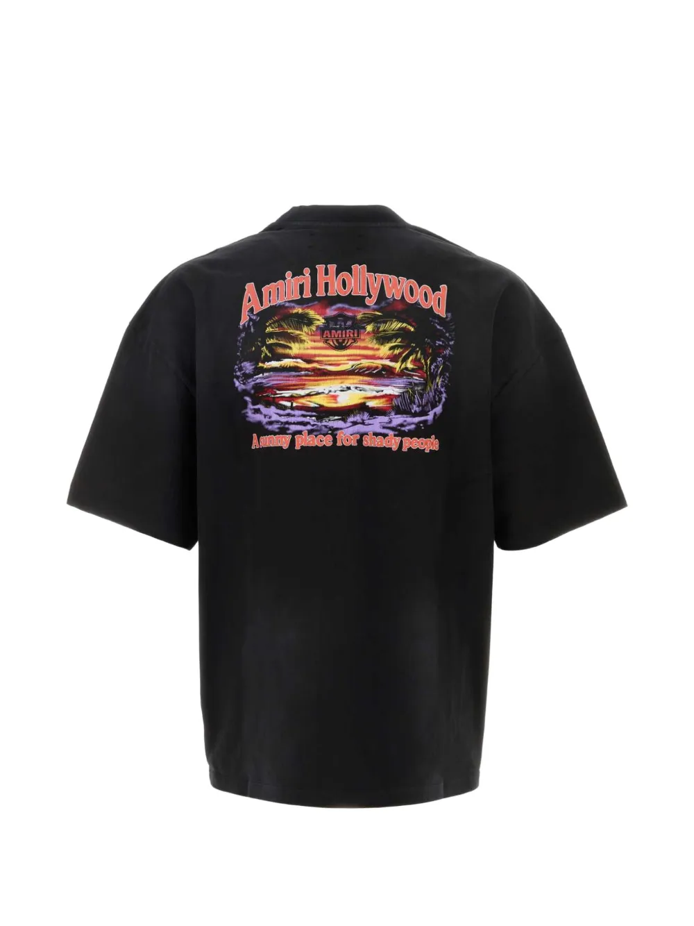 AMIRI T-shirt met grafische print Zwart