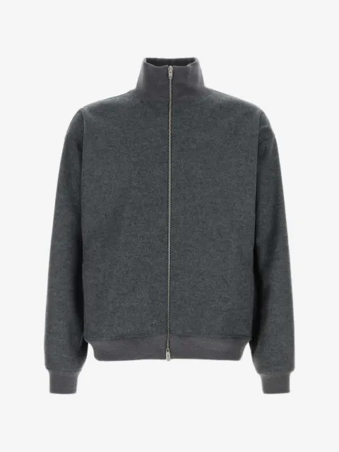 Jil Sander جاكيت بسحاب ورقبة عالية