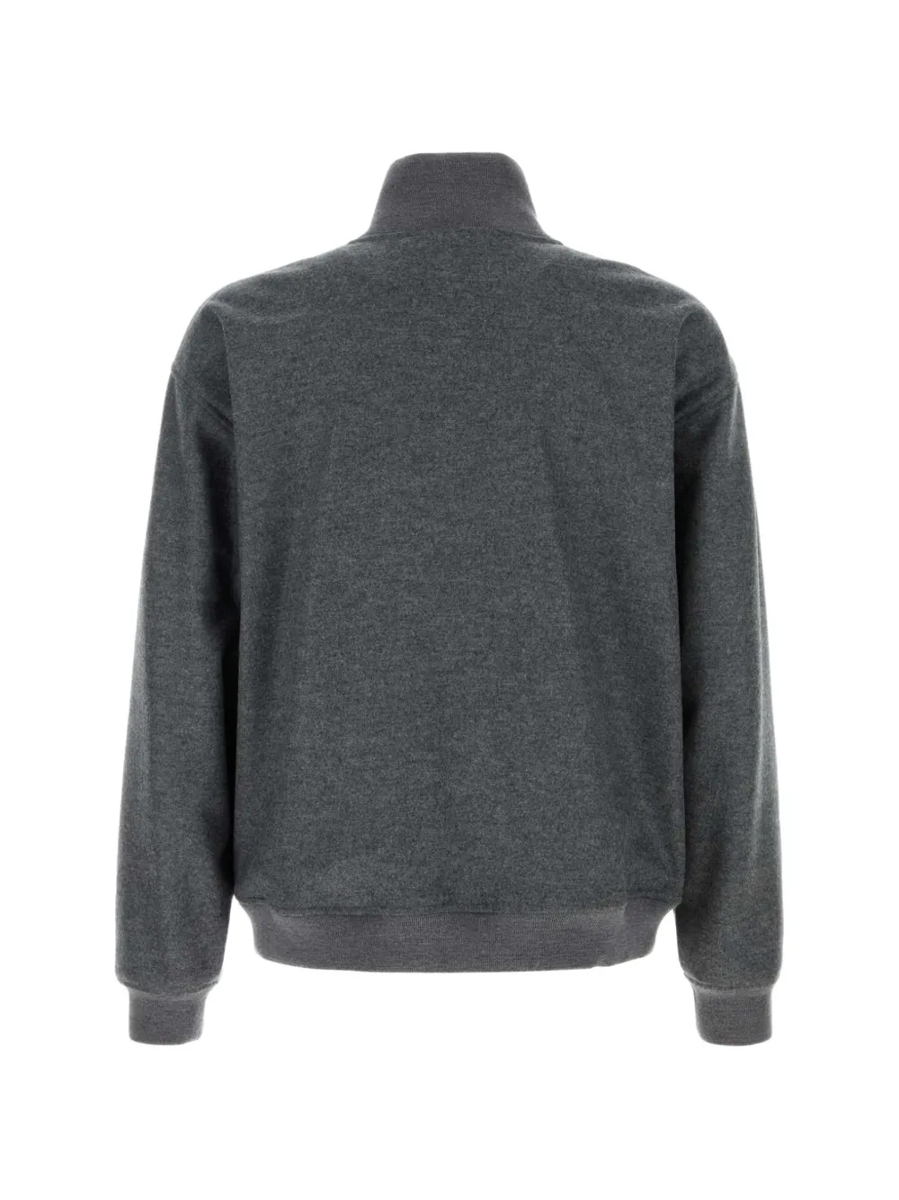 Jil Sander Jack met hoge hals Grijs